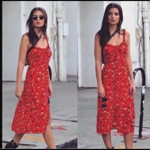 Realisation Par Juliet Dress in Rouje Fleur